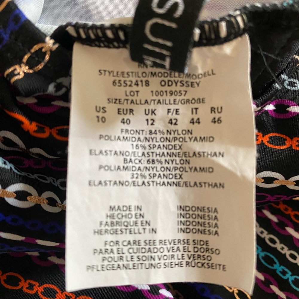 Miraclesuit Shimmer Links Odyssey One Piece Swimsuit Size 10 - Picture 15 of 16